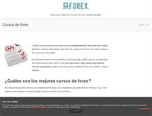 Tablet Screenshot of cursosdeforex.net